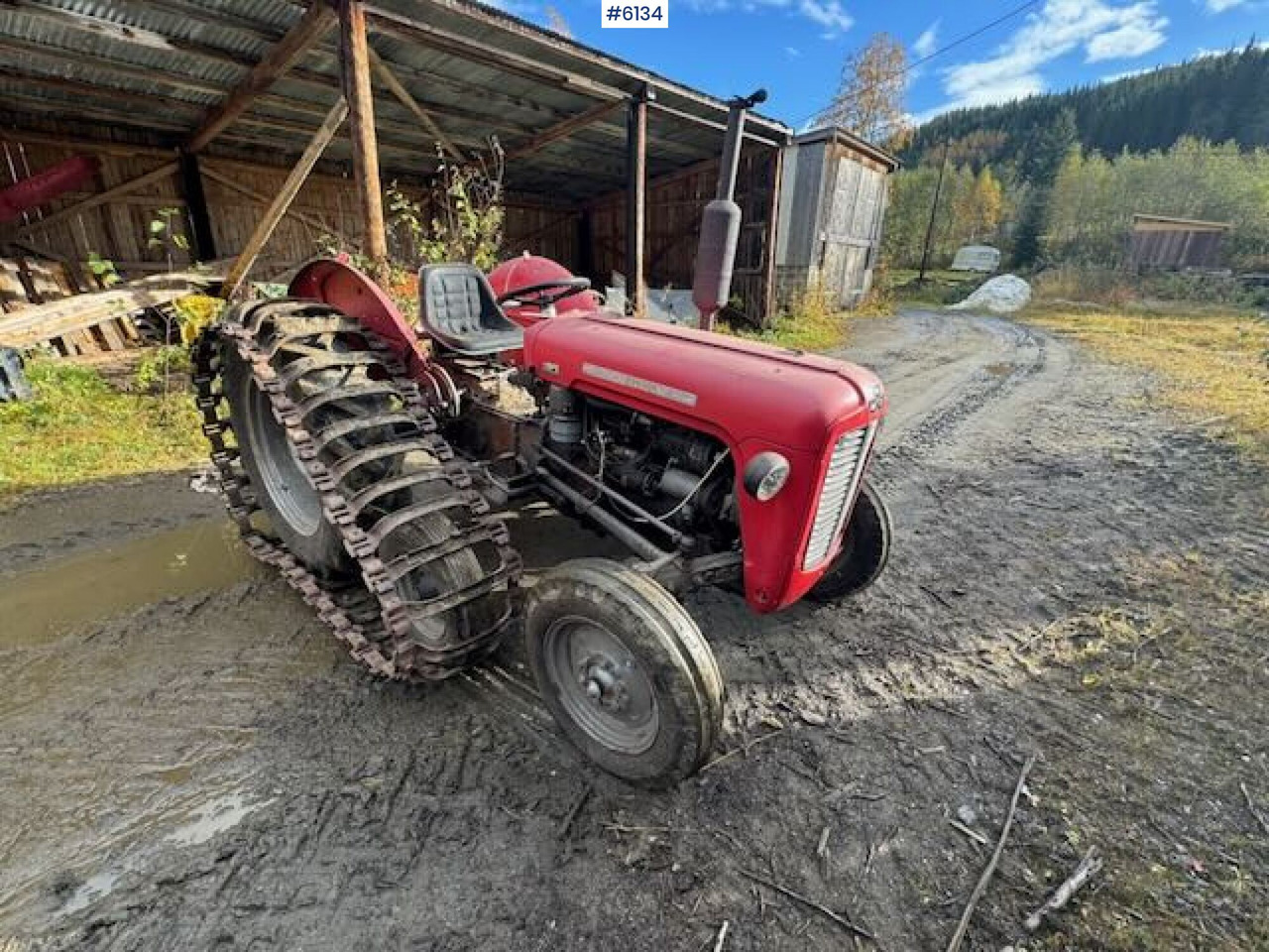 1973 Massey Ferguson 35 with tracks. WATCH VIDEO! - Tractor: foto 5 1973 Massey Ferguson 35 with tracks. WATCH VIDEO! - Tractor: foto 5