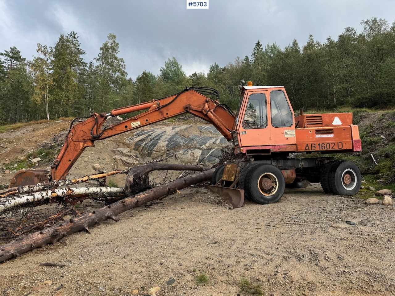 1977 Atlas 1602 D - Excavadora: foto 2 1977 Atlas 1602 D - Excavadora: foto 2