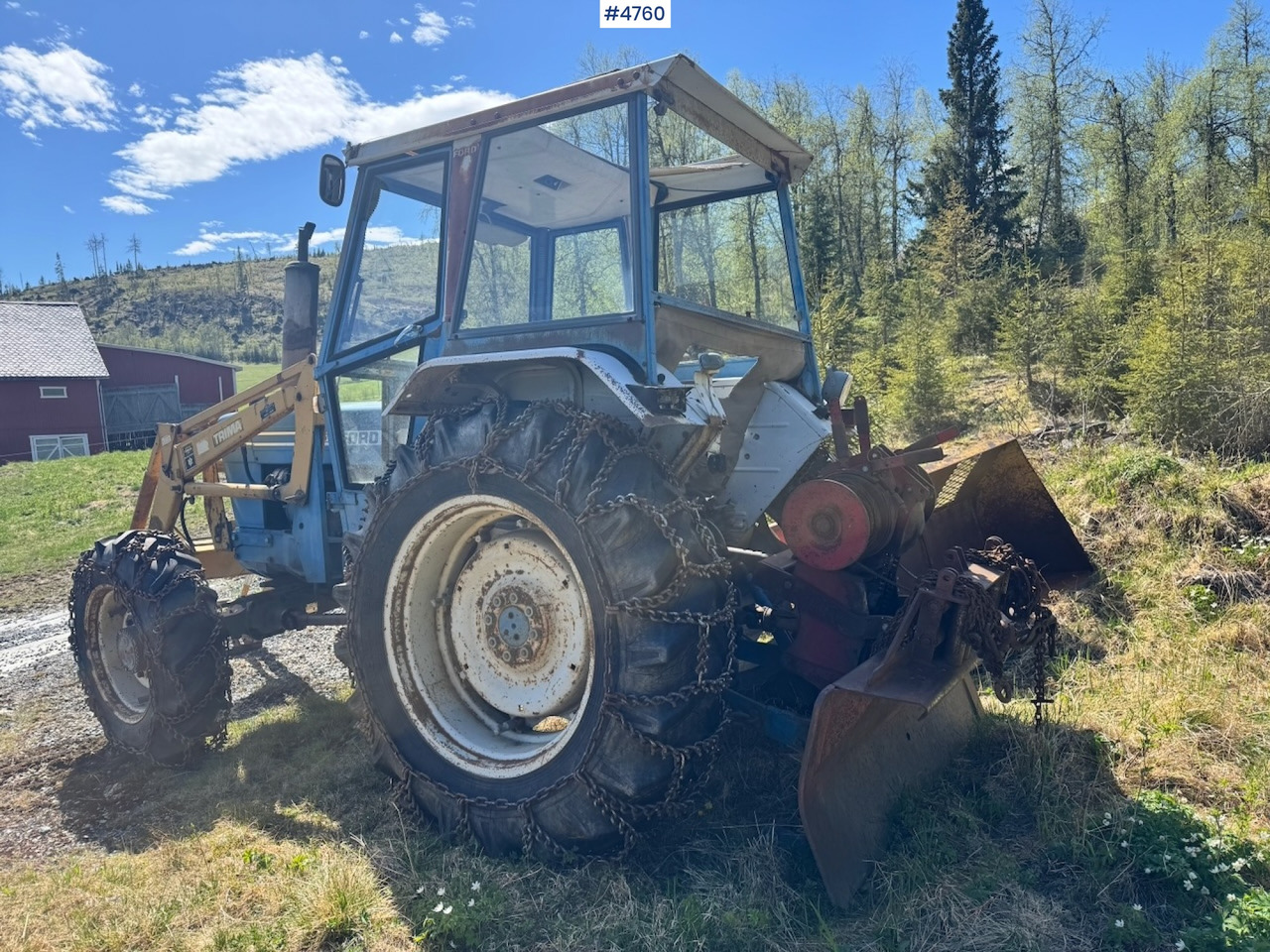 1978 Ford 6600 4x4 w/ Front Loader, Bucket, Twin Wheels and Winch. - Tractor: foto 4 1978 Ford 6600 4x4 w/ Front Loader, Bucket, Twin Wheels and Winch. - Tractor: foto 4