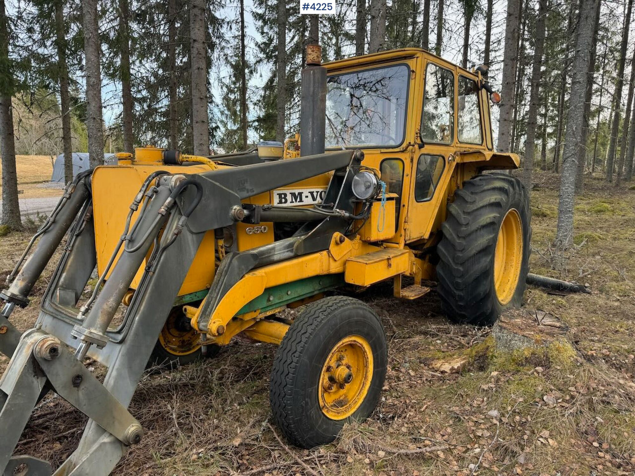 1978 Volvo 650 Traktorgraver m/ 4 skuffer - Tractor: foto 4 1978 Volvo 650 Traktorgraver m/ 4 skuffer - Tractor: foto 4