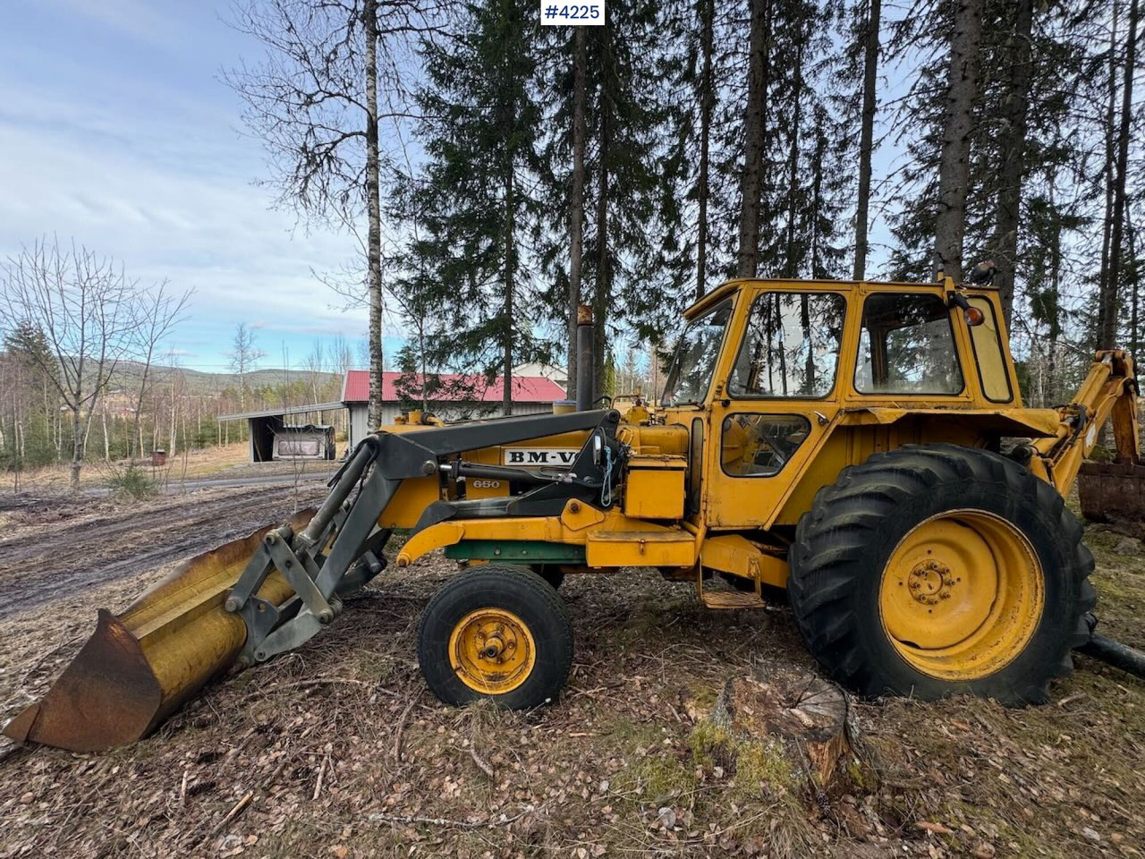 1978 Volvo 650 Traktorgraver m/ 4 skuffer - Tractor: foto 5 1978 Volvo 650 Traktorgraver m/ 4 skuffer - Tractor: foto 5
