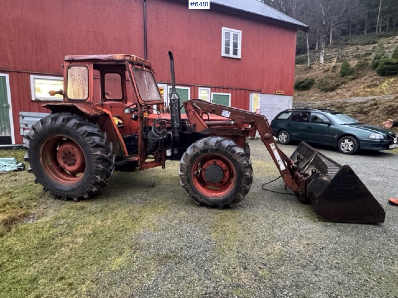 1979 SAME Kosarod 70 with loader and 2 buckets! Repair object - Tractor: foto 3 1979 SAME Kosarod 70 with loader and 2 buckets! Repair object - Tractor: foto 3