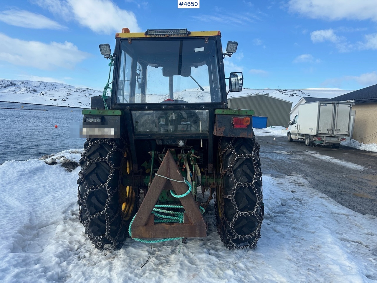 1981 John Deere 2040 w/ loader, triangle, snow blower, pallet forks and hydraulic unit. WATCH VIDEO. - Tractor: foto 4 1981 John Deere 2040 w/ loader, triangle, snow blower, pallet forks and hydraulic unit. WATCH VIDEO. - Tractor: foto 4