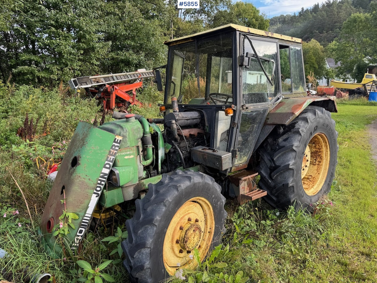1982 John Deere 1140 with front loader and a parts tractor - Tractor: foto 3 1982 John Deere 1140 with front loader and a parts tractor - Tractor: foto 3
