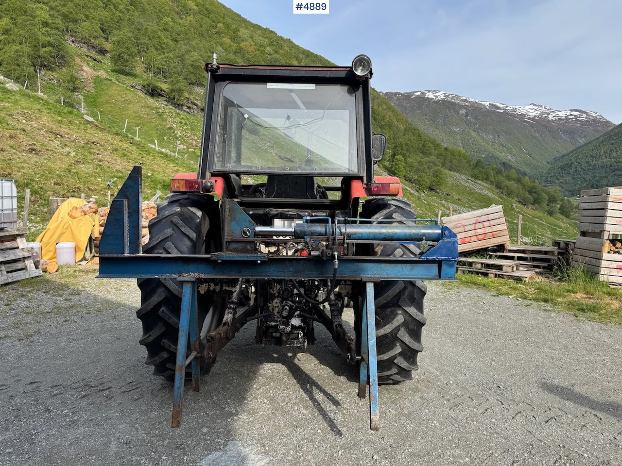 1986 Case International 585 - Tractor: foto 4 1986 Case International 585 - Tractor: foto 4