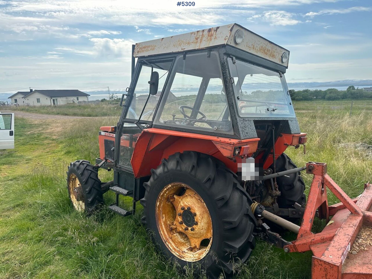 1989 Zetor 5245 tractor w/ snow blower. - Tractor: foto 4 1989 Zetor 5245 tractor w/ snow blower. - Tractor: foto 4