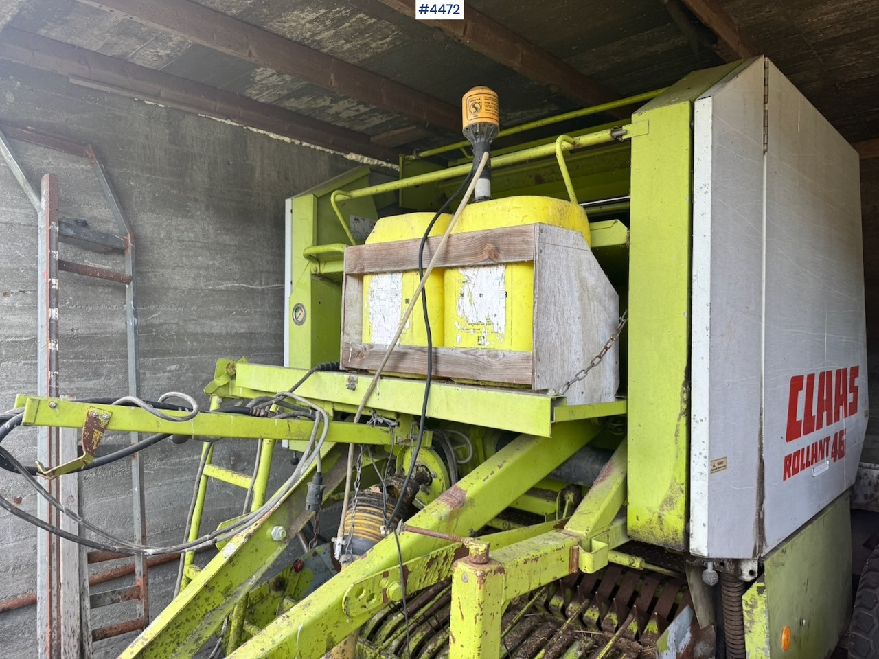 1990 Claas Rollant 46 Round Baler - Maquinaria de henificación: foto 3 1990 Claas Rollant 46 Round Baler - Maquinaria de henificación: foto 3