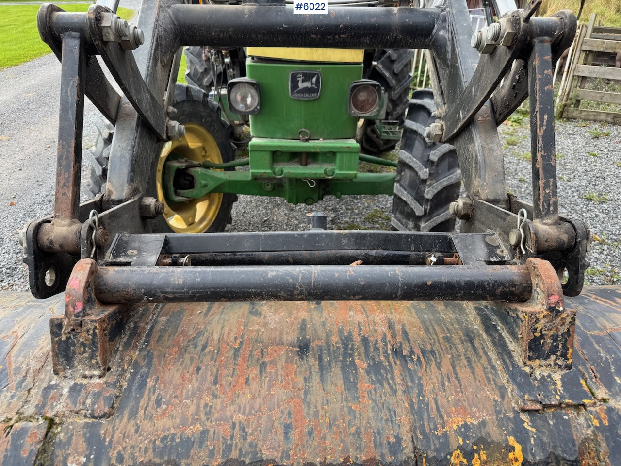 1990 John Deere 1950 Power Synchron w/ front loader. - Tractor: foto 4 1990 John Deere 1950 Power Synchron w/ front loader. - Tractor: foto 4