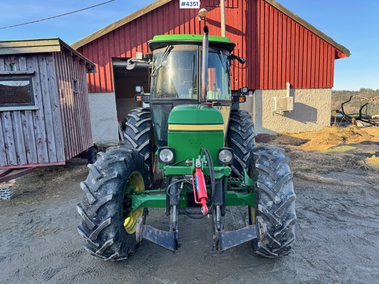 1991 John Deere 2850 4x4 Synchron w/ front hydraulics. - Tractor: foto 3 1991 John Deere 2850 4x4 Synchron w/ front hydraulics. - Tractor: foto 3