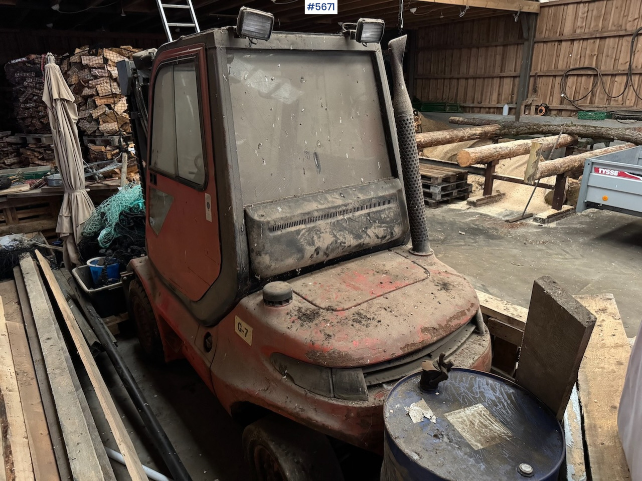 1991 Linde H-40 D. - Carretilla elevadora: foto 3 1991 Linde H-40 D. - Carretilla elevadora: foto 3