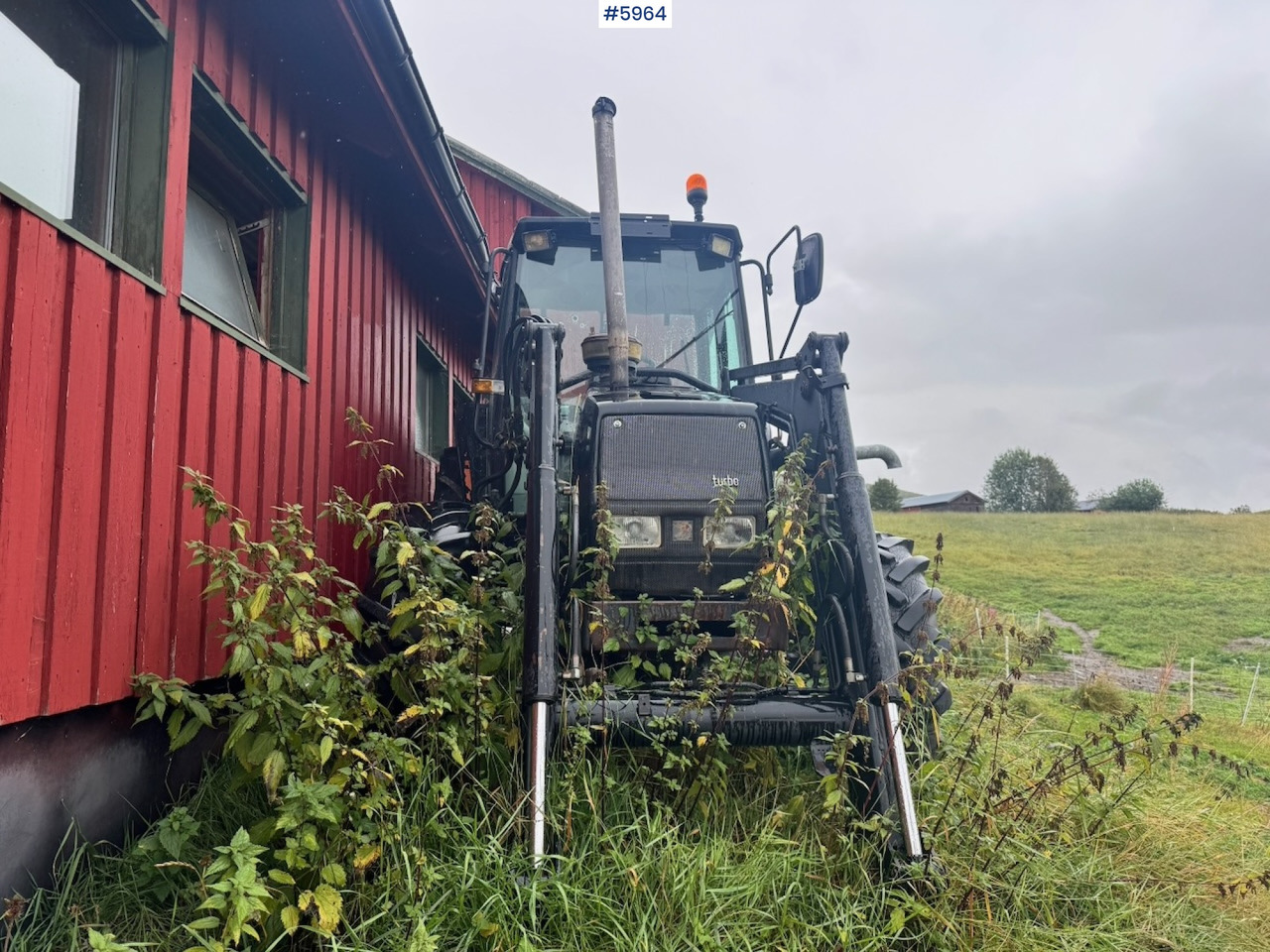 1991 Valmet 6100 Turbo with front loader and bucket - Tractor: foto 5 1991 Valmet 6100 Turbo with front loader and bucket - Tractor: foto 5