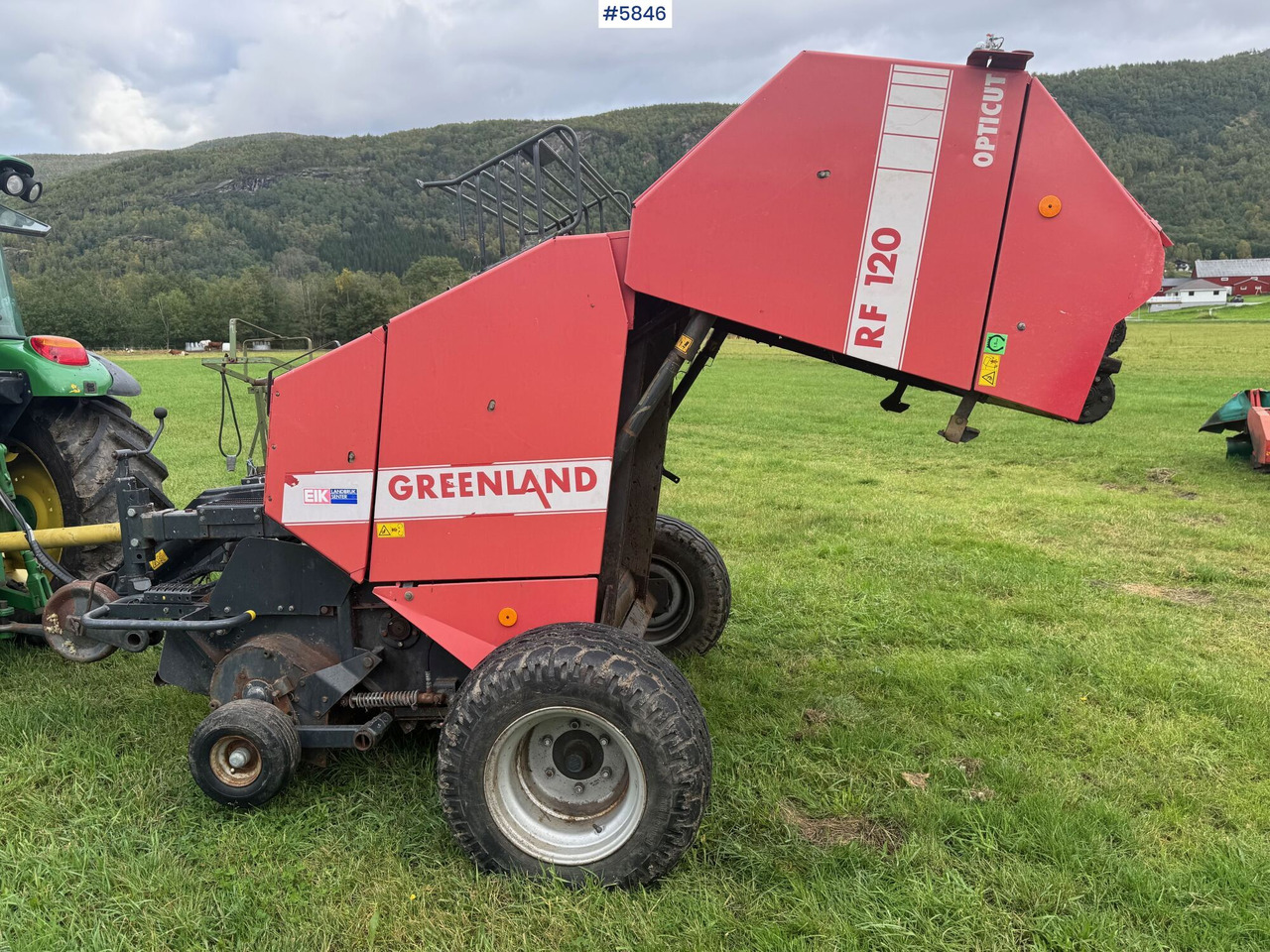 1996 Greenland RF120 round baler. WATCH THE VIDEO! - Maquinaria de henificación: foto 5 1996 Greenland RF120 round baler. WATCH THE VIDEO! - Maquinaria de henificación: foto 5