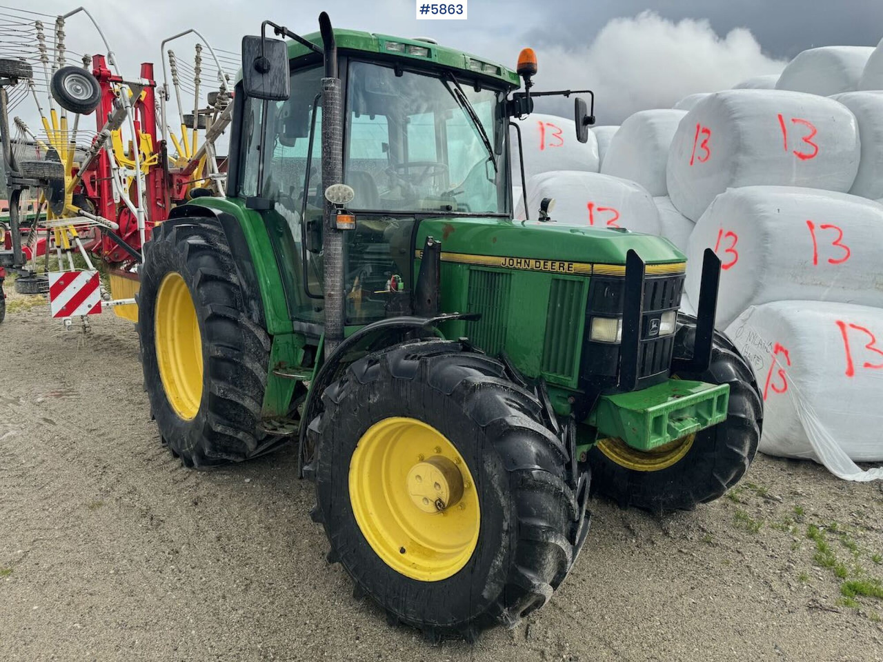 1996 John Deere 6400 4x4 w/ front loader. - Tractor: foto 2 1996 John Deere 6400 4x4 w/ front loader. - Tractor: foto 2