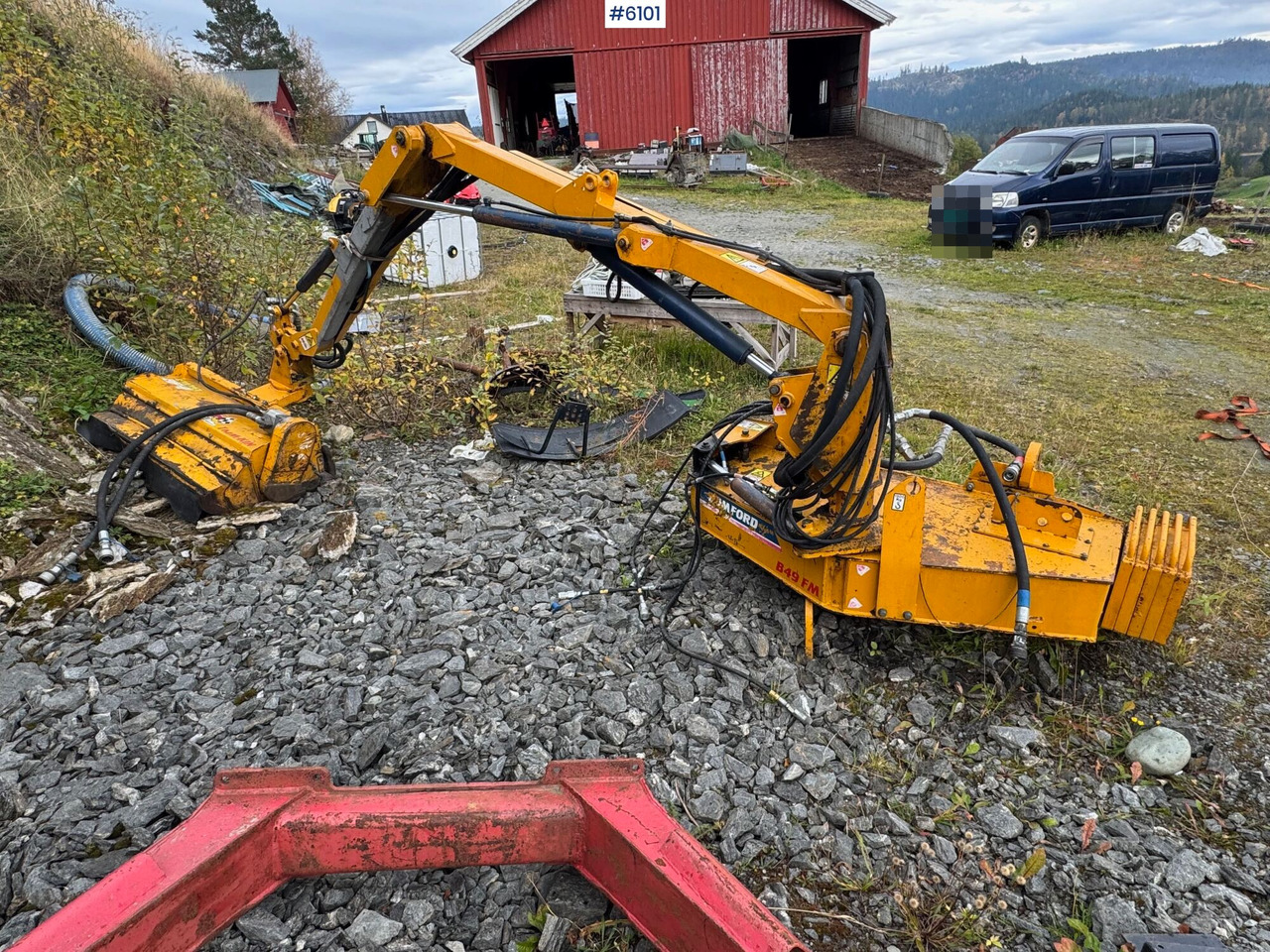 1997 Bomford Turner B49 FM - Equipo para trabajo del suelo: foto 3 1997 Bomford Turner B49 FM - Equipo para trabajo del suelo: foto 3