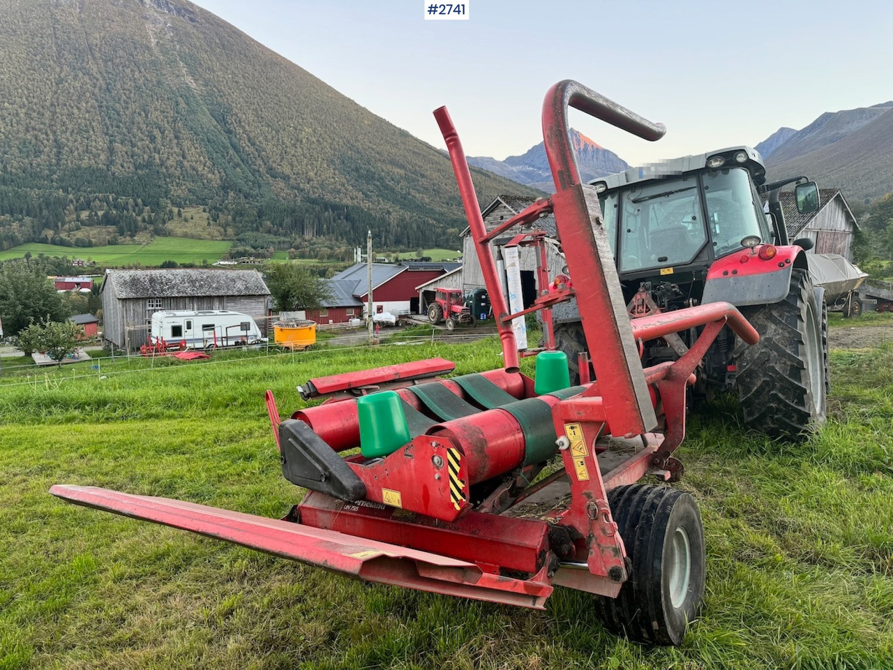 1997 Kverneland 7515 Round bale packer - Maquinaria de henificación: foto 4 1997 Kverneland 7515 Round bale packer - Maquinaria de henificación: foto 4