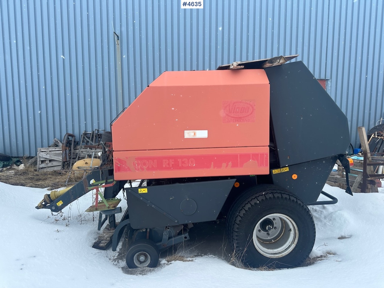 1998 Vicon RF 130 Round baler. - Maquinaria de henificación: foto 4 1998 Vicon RF 130 Round baler. - Maquinaria de henificación: foto 4