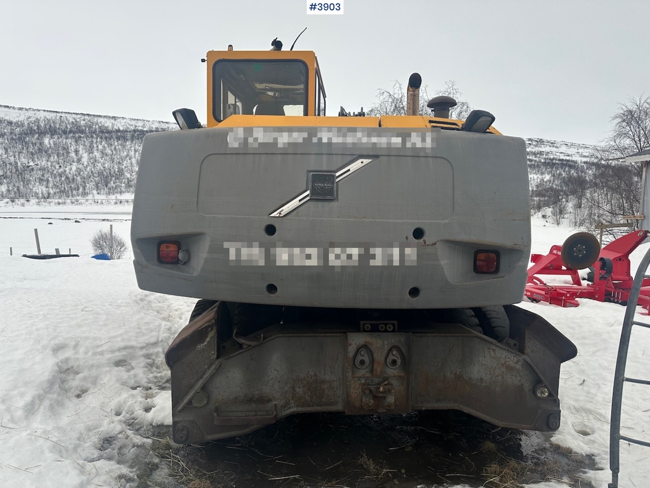 1998 Volvo EW150C wheel digger rep object w/ sanding bucket - Excavadora: foto 5 1998 Volvo EW150C wheel digger rep object w/ sanding bucket - Excavadora: foto 5