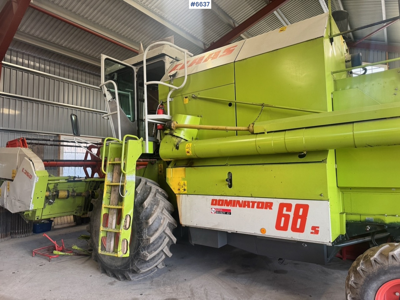 1999 Claas Dominator 68 S combine harvester with twin wheels. Well-maintained / Recently upgraded! - Cosechadora de granos: foto 5 1999 Claas Dominator 68 S combine harvester with twin wheels. Well-maintained / Recently upgraded! - Cosechadora de granos: foto 5