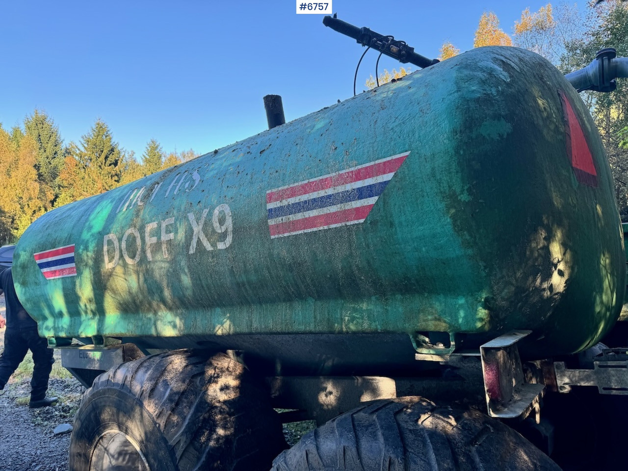 1999 Doff X9 Fertilizer wagon - Cuba de purín: foto 2 1999 Doff X9 Fertilizer wagon - Cuba de purín: foto 2