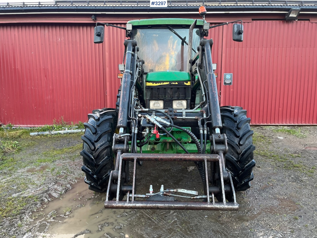 1999 John Deere 6210 SE with Front Loader - Tractor: foto 3 1999 John Deere 6210 SE with Front Loader - Tractor: foto 3