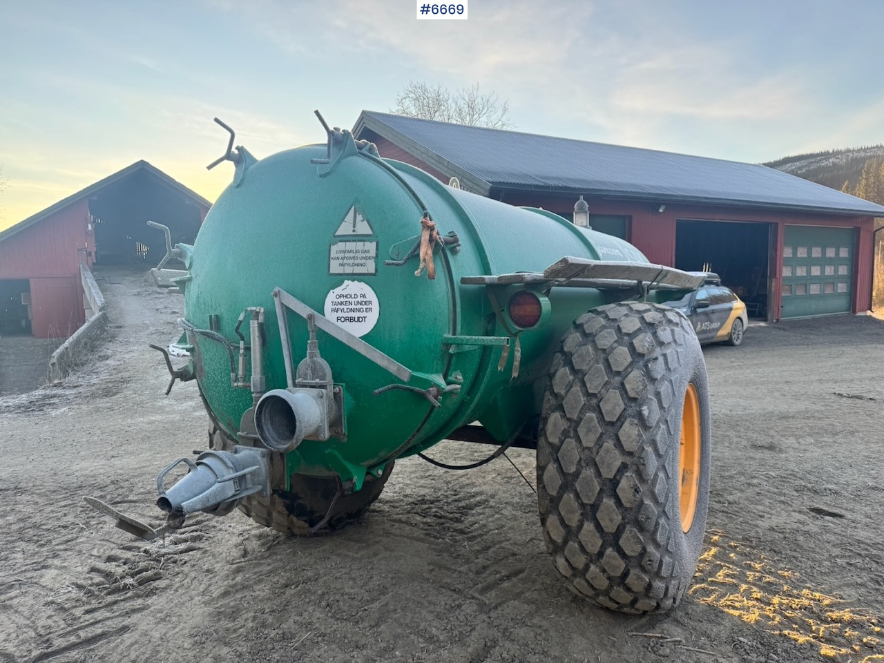 Cuba de purín 2000 Case FV88E-1 Fertilizer wagon.: foto 7