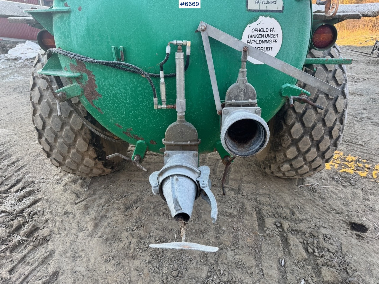 Cuba de purín 2000 Case FV88E-1 Fertilizer wagon.: foto 9