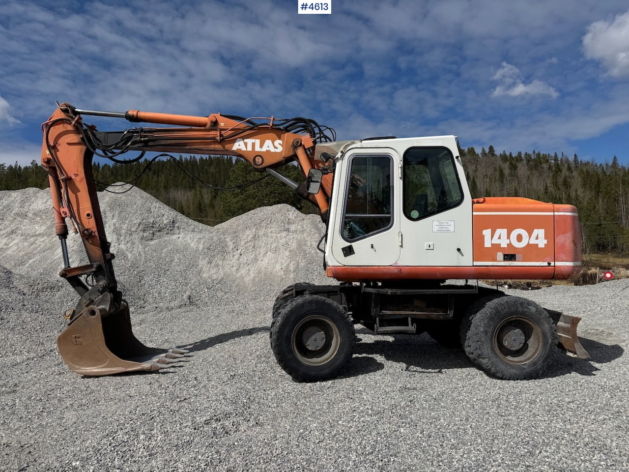 2001 Atlas 1404 Watch video! - Excavadora: foto 1 2001 Atlas 1404 Watch video! - Excavadora: foto 1