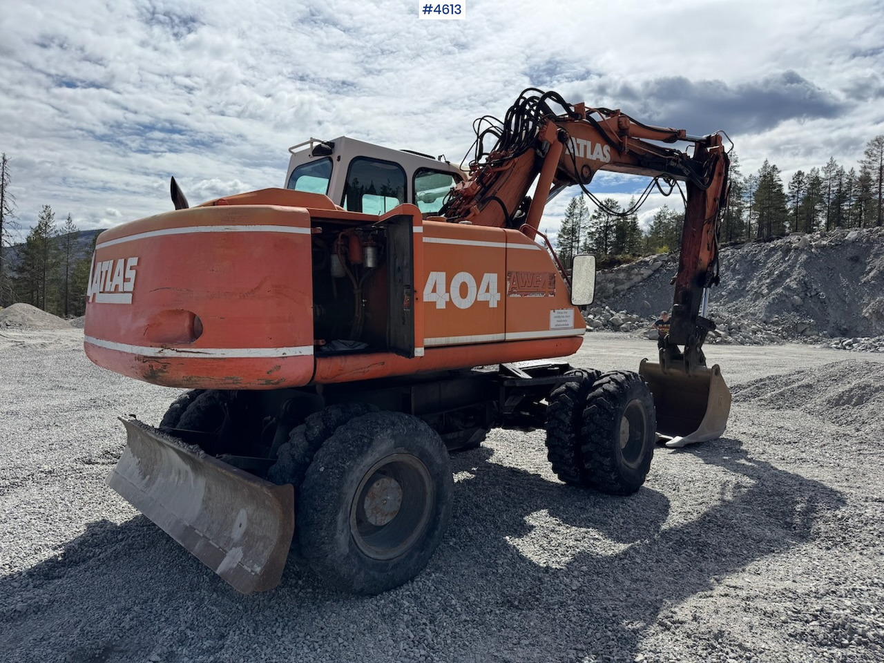 2001 Atlas 1404 Watch video! - Excavadora: foto 5 2001 Atlas 1404 Watch video! - Excavadora: foto 5