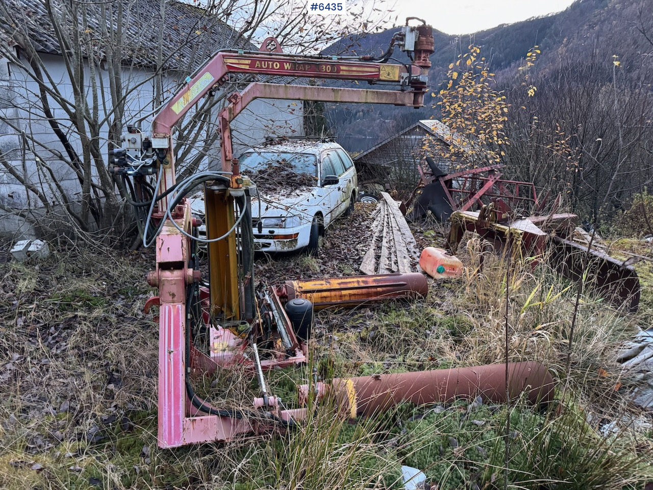 2001 Tellefsdal Auto Wrap 1300 Round bale wrapper. - Maquinaria de henificación: foto 2 2001 Tellefsdal Auto Wrap 1300 Round bale wrapper. - Maquinaria de henificación: foto 2