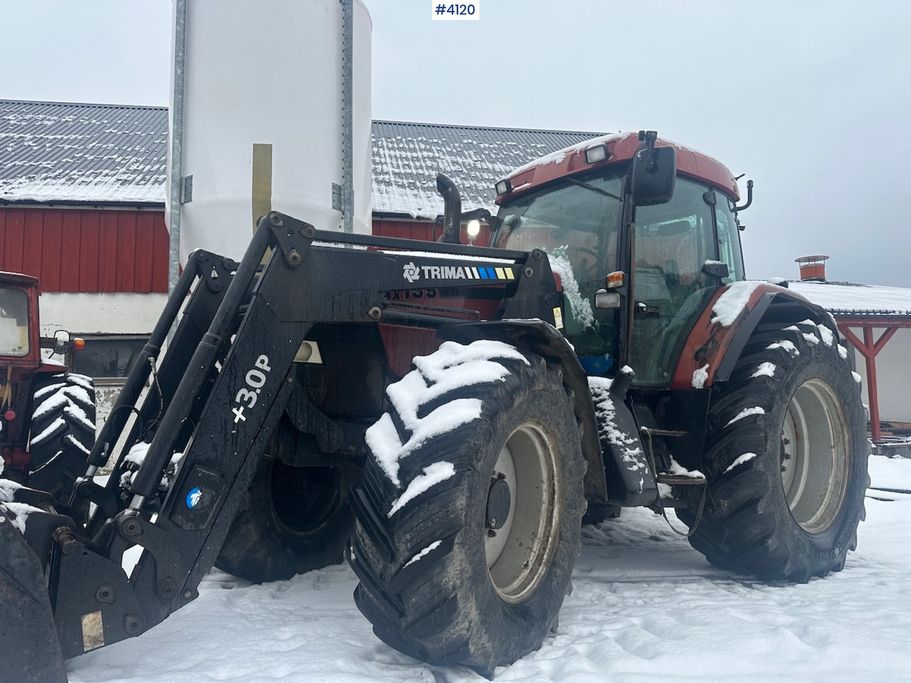 2002 CASE MX 135 MAXXUM 4x4 tractor with front loader. - Tractor: foto 3 2002 CASE MX 135 MAXXUM 4x4 tractor with front loader. - Tractor: foto 3