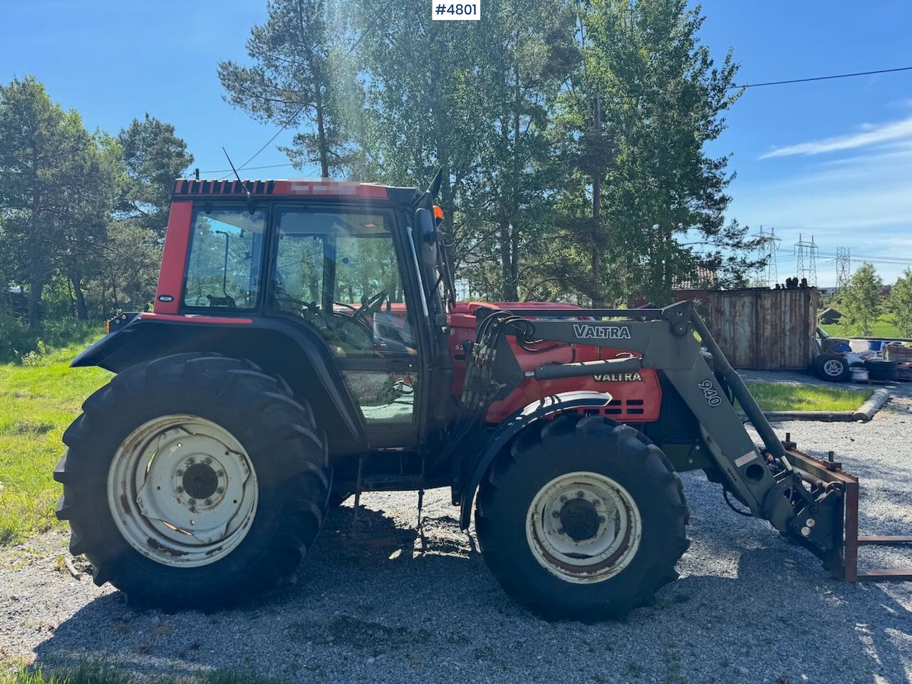 2002 Valtra 6300 4x4 w/ front loader - Tractor: foto 3 2002 Valtra 6300 4x4 w/ front loader - Tractor: foto 3