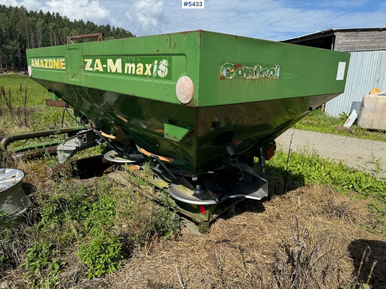 2003 Amazone ZA-M 1500 - Esparcidor de fertilizantes: foto 4 2003 Amazone ZA-M 1500 - Esparcidor de fertilizantes: foto 4