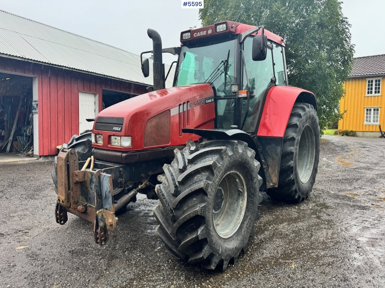 2003 Case CS110 4x4 Plow-Equipped Tractor - Tractor: foto 1 2003 Case CS110 4x4 Plow-Equipped Tractor - Tractor: foto 1