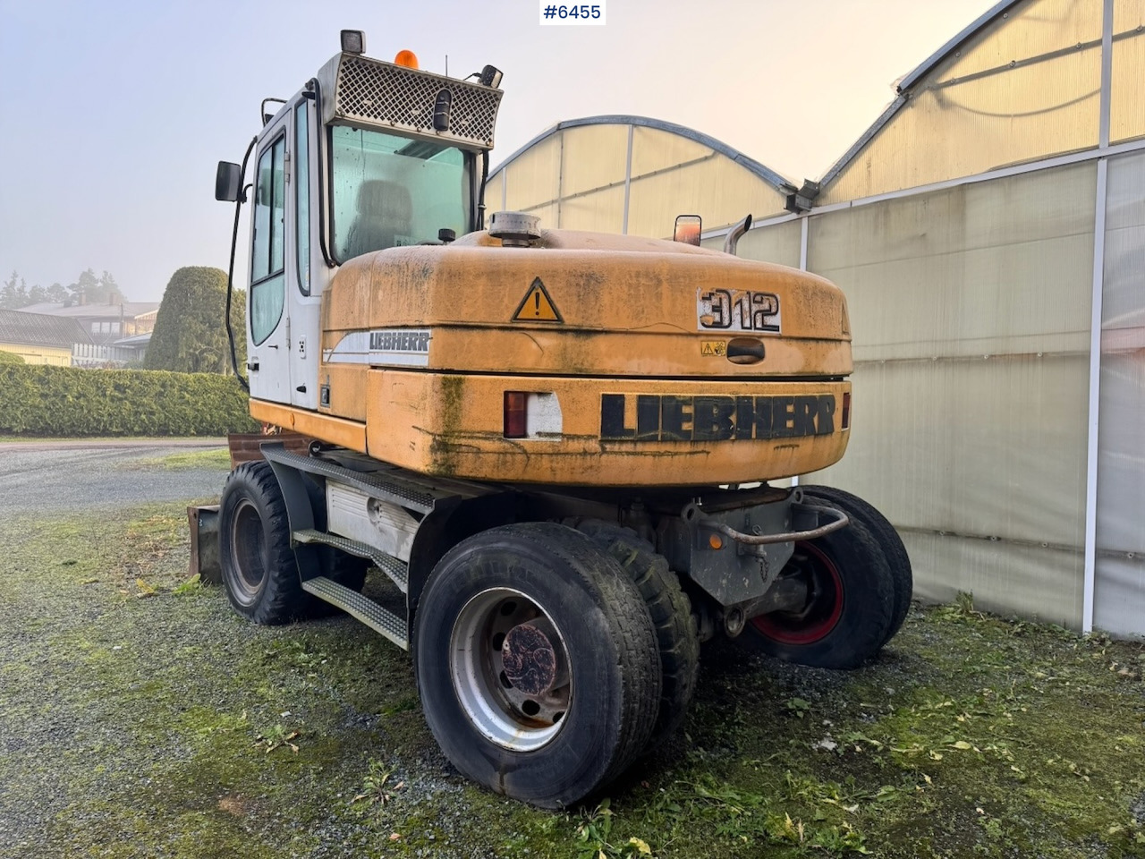 2003 Liebherr 312 Wheeled excavator w/ Rototilt and 2 buckets. - Excavadora: foto 5 2003 Liebherr 312 Wheeled excavator w/ Rototilt and 2 buckets. - Excavadora: foto 5