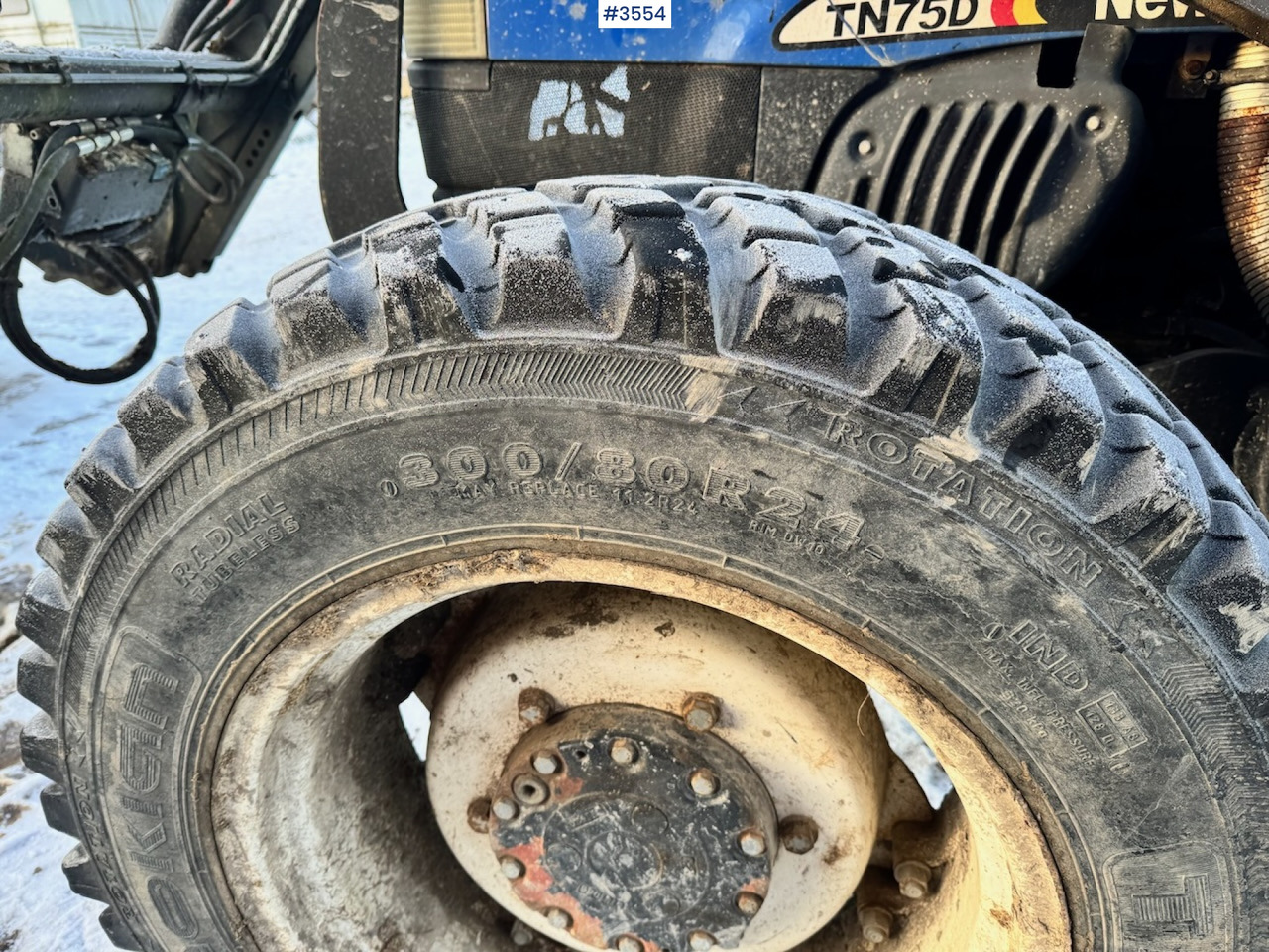 Tractor 2003 New Holland TN75D 4x4 w/ Front Loader. 4000 hours!: foto 20 Tractor 2003 New Holland TN75D 4x4 w/ Front Loader. 4000 hours!: foto 20