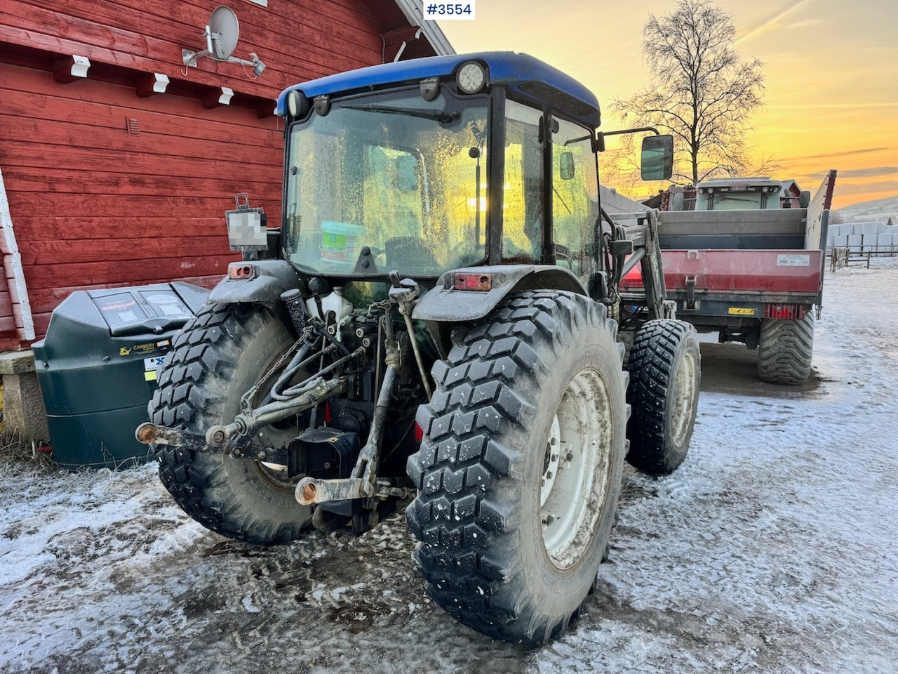 Tractor 2003 New Holland TN75D 4x4 w/ Front Loader. 4000 hours!: foto 6 Tractor 2003 New Holland TN75D 4x4 w/ Front Loader. 4000 hours!: foto 6