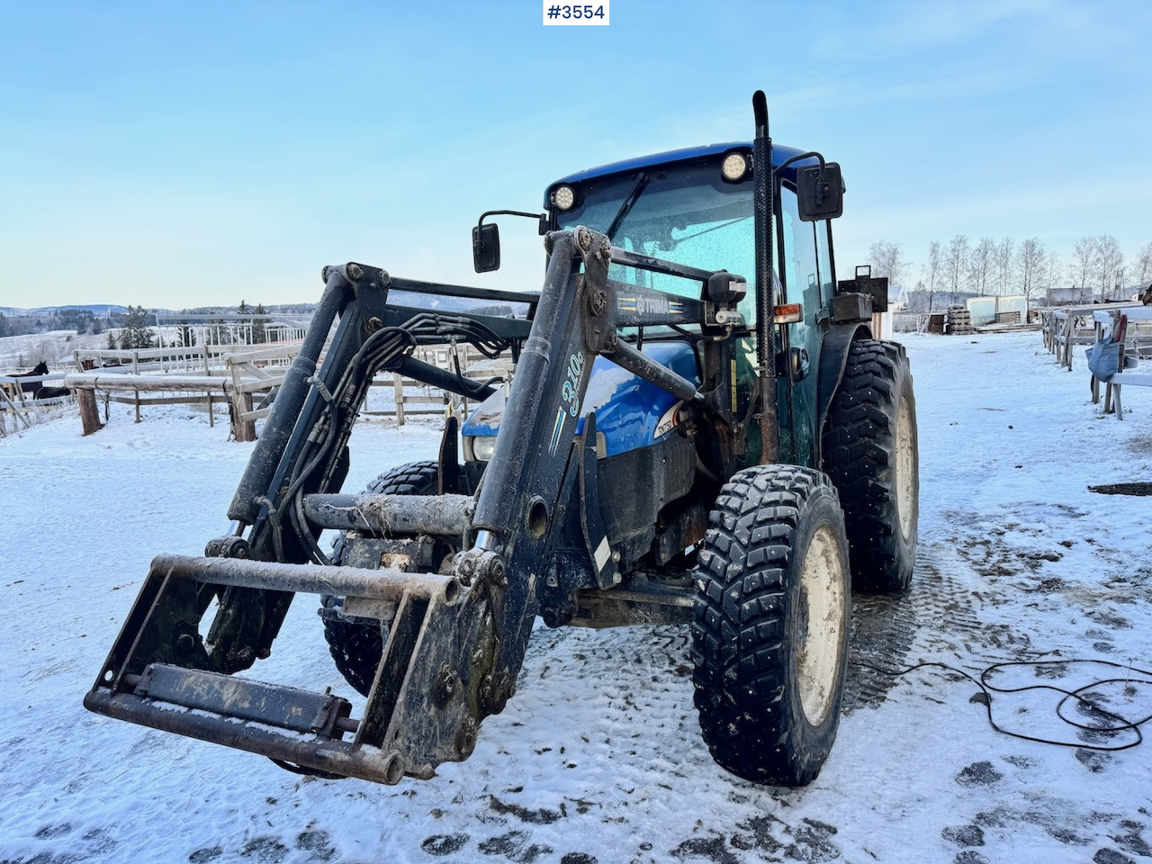 Tractor 2003 New Holland TN75D 4x4 w/ Front Loader. 4000 hours!: foto 7 Tractor 2003 New Holland TN75D 4x4 w/ Front Loader. 4000 hours!: foto 7