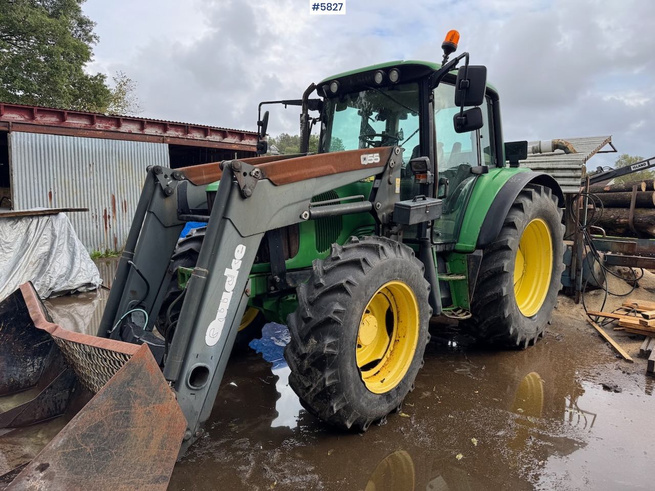 2005 John Deere 6320 w/ front loader. - Tractor: foto 1 2005 John Deere 6320 w/ front loader. - Tractor: foto 1
