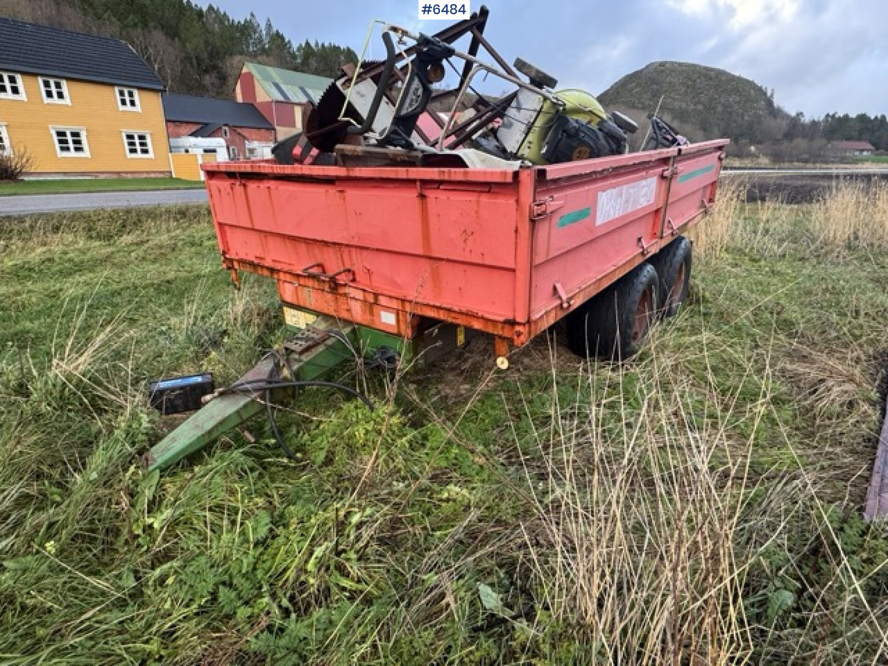 2006 Orkel T90 with high side extensions - Remolque agrícola: foto 3 2006 Orkel T90 with high side extensions - Remolque agrícola: foto 3