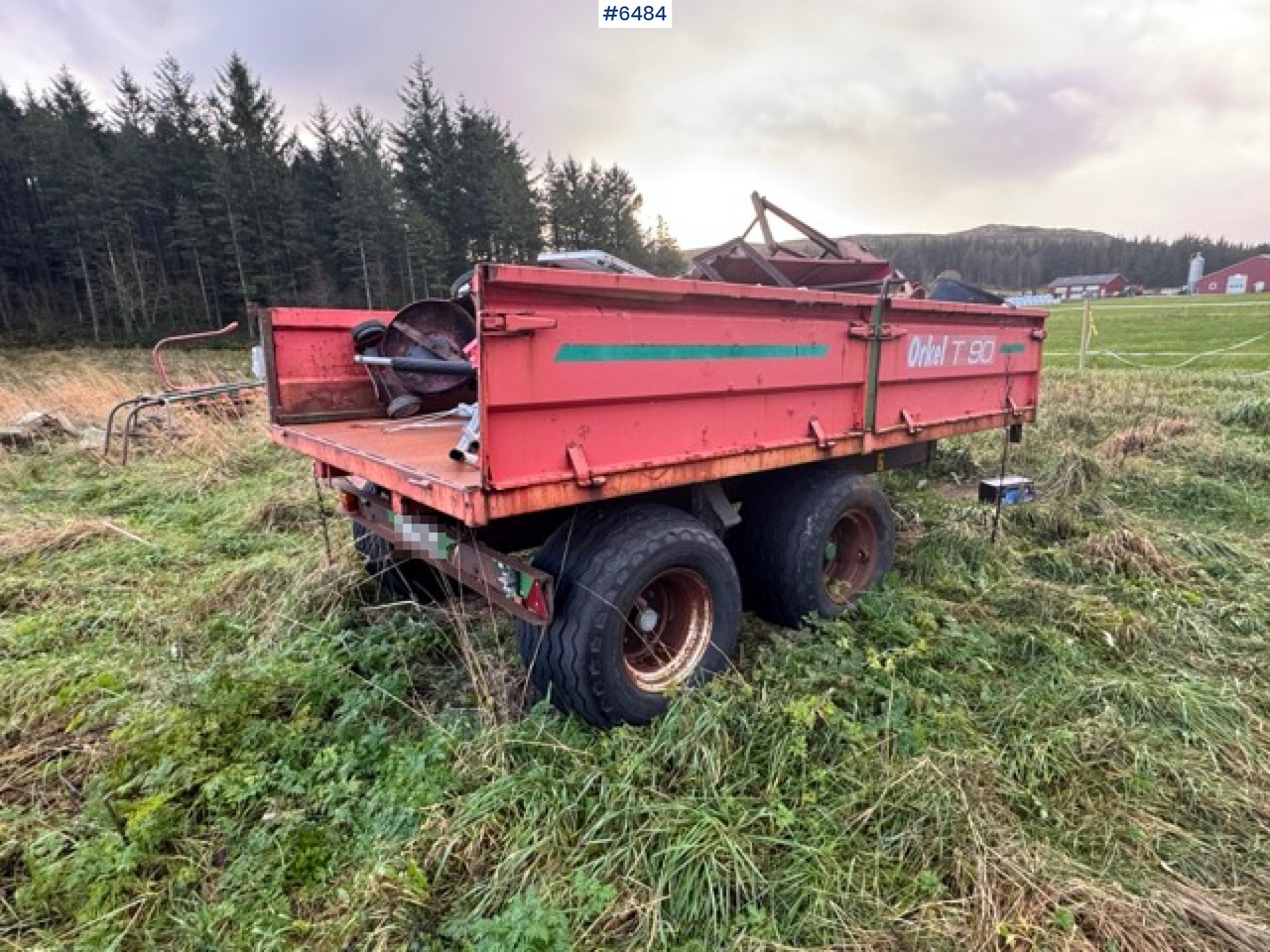 2006 Orkel T90 with high side extensions - Remolque agrícola: foto 5 2006 Orkel T90 with high side extensions - Remolque agrícola: foto 5