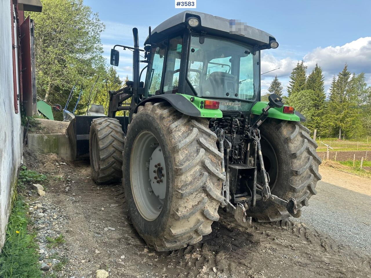 2008 Deutz-Fahr Agrofarm 100 traktor w/ Trima Front loader. See hours! - Tractor: foto 5 2008 Deutz-Fahr Agrofarm 100 traktor w/ Trima Front loader. See hours! - Tractor: foto 5