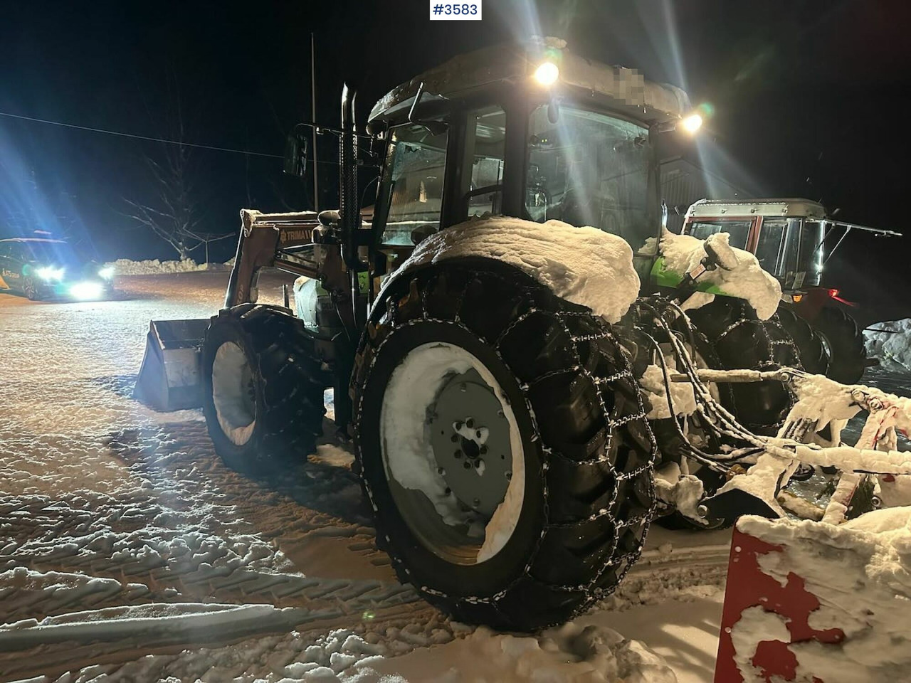 2008 Deutz-Fahr Agrofarm 100 traktor w/ Trima Front loader. See hours! - Tractor: foto 5 2008 Deutz-Fahr Agrofarm 100 traktor w/ Trima Front loader. See hours! - Tractor: foto 5