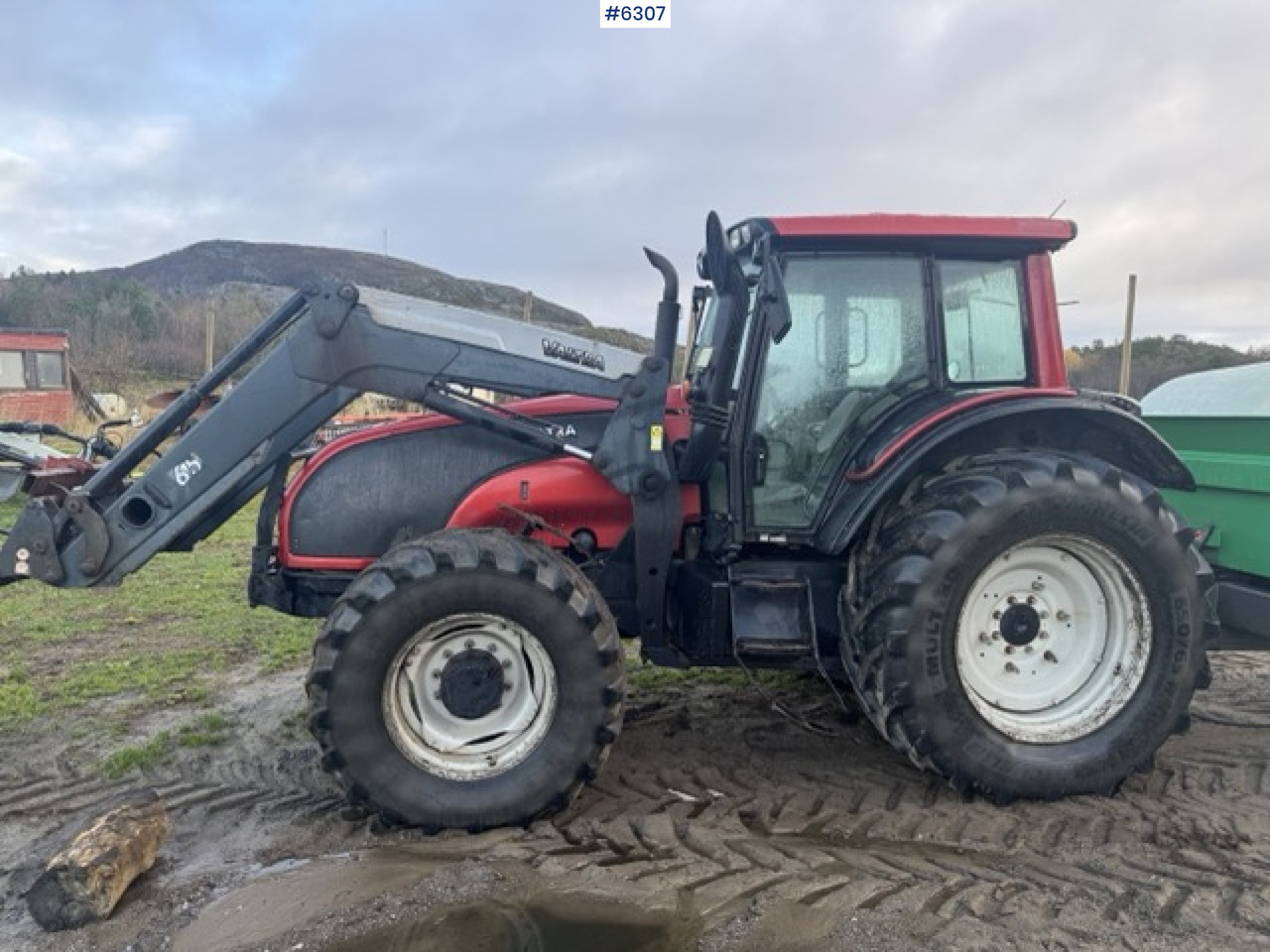 2008 Valtra T190 with front loader and 3rd function. SEE VIDEO! - Tractor: foto 4 2008 Valtra T190 with front loader and 3rd function. SEE VIDEO! - Tractor: foto 4