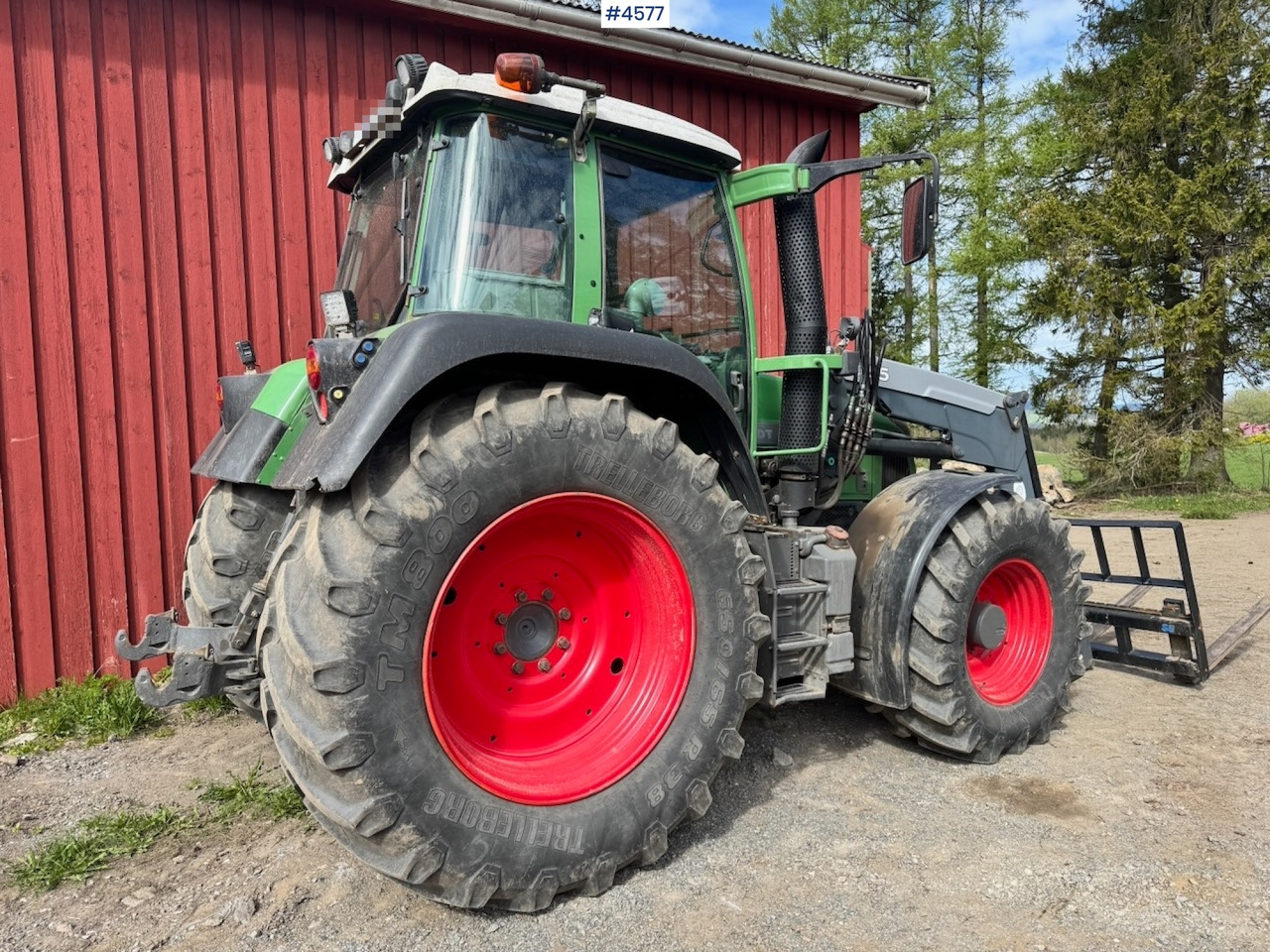 2009 Fendt 415 Vario 4x4 w/ Front hydraulics and Front loader. - Tractor: foto 4 2009 Fendt 415 Vario 4x4 w/ Front hydraulics and Front loader. - Tractor: foto 4