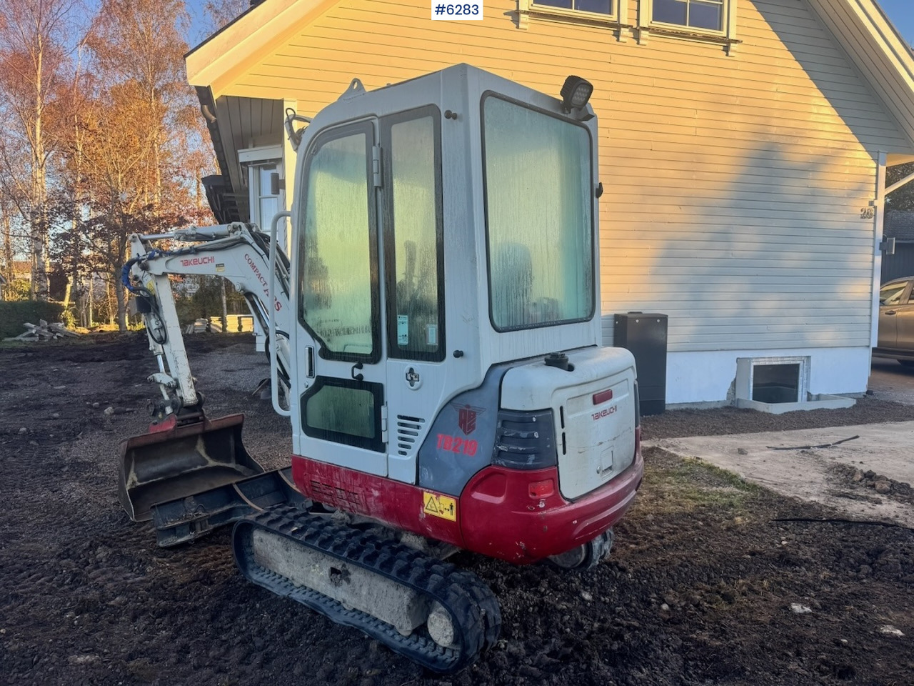 2010 Takeuchi TB219 Mini Excavator with Rototilt and 2 buckets. - Excavadora: foto 4 2010 Takeuchi TB219 Mini Excavator with Rototilt and 2 buckets. - Excavadora: foto 4