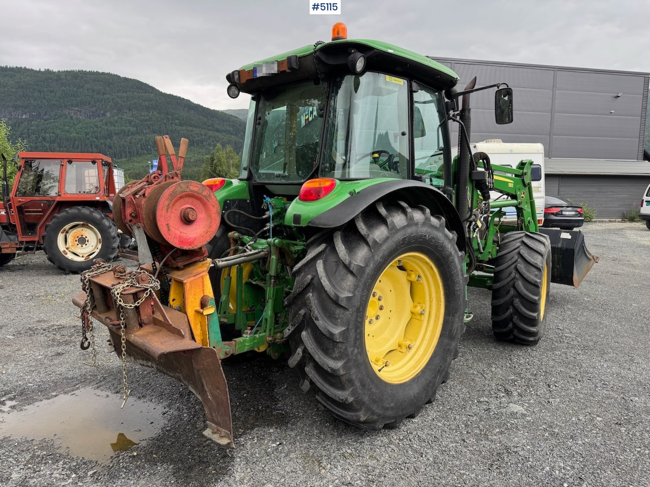 2011 John Deere 5080 M m/frontlaster. Lite timer! - Tractor: foto 5 2011 John Deere 5080 M m/frontlaster. Lite timer! - Tractor: foto 5