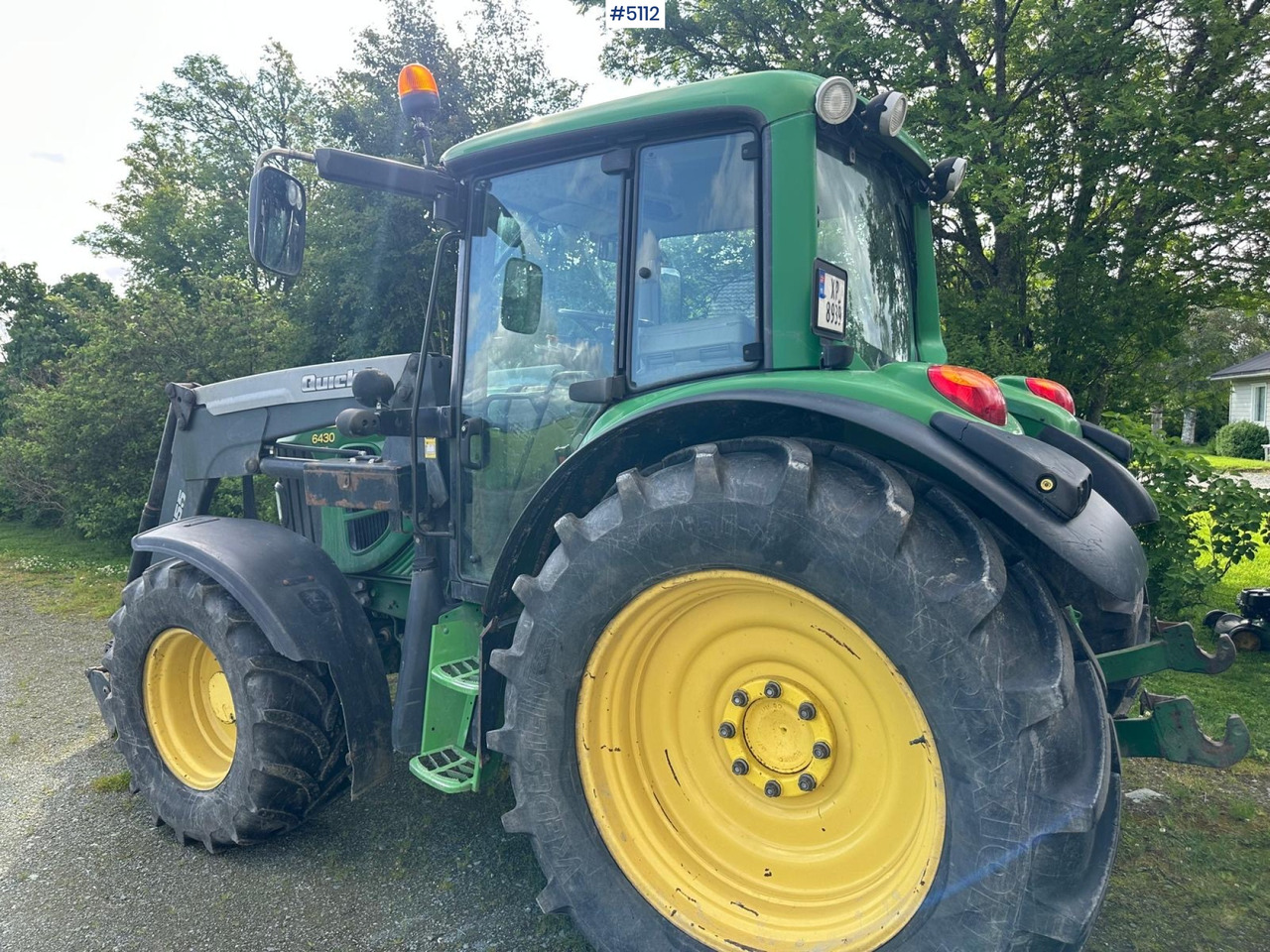 2011 John Deere 6430 Premium m/ Quicke frontlaster & 2 sett dekk - Tractor: foto 3 2011 John Deere 6430 Premium m/ Quicke frontlaster & 2 sett dekk - Tractor: foto 3