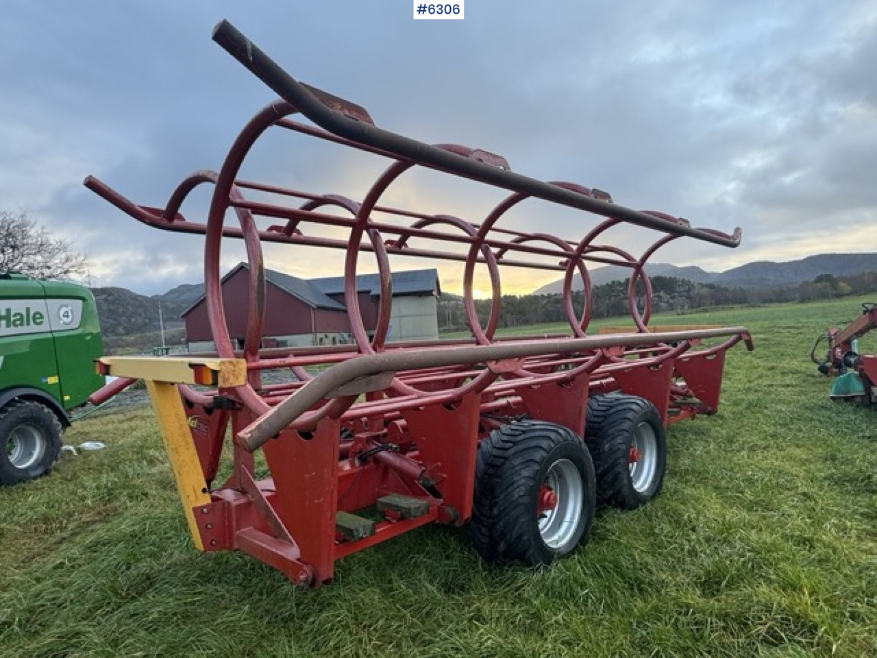 2011 Keltec round bale trailer - Maquinaria de henificación: foto 3 2011 Keltec round bale trailer - Maquinaria de henificación: foto 3