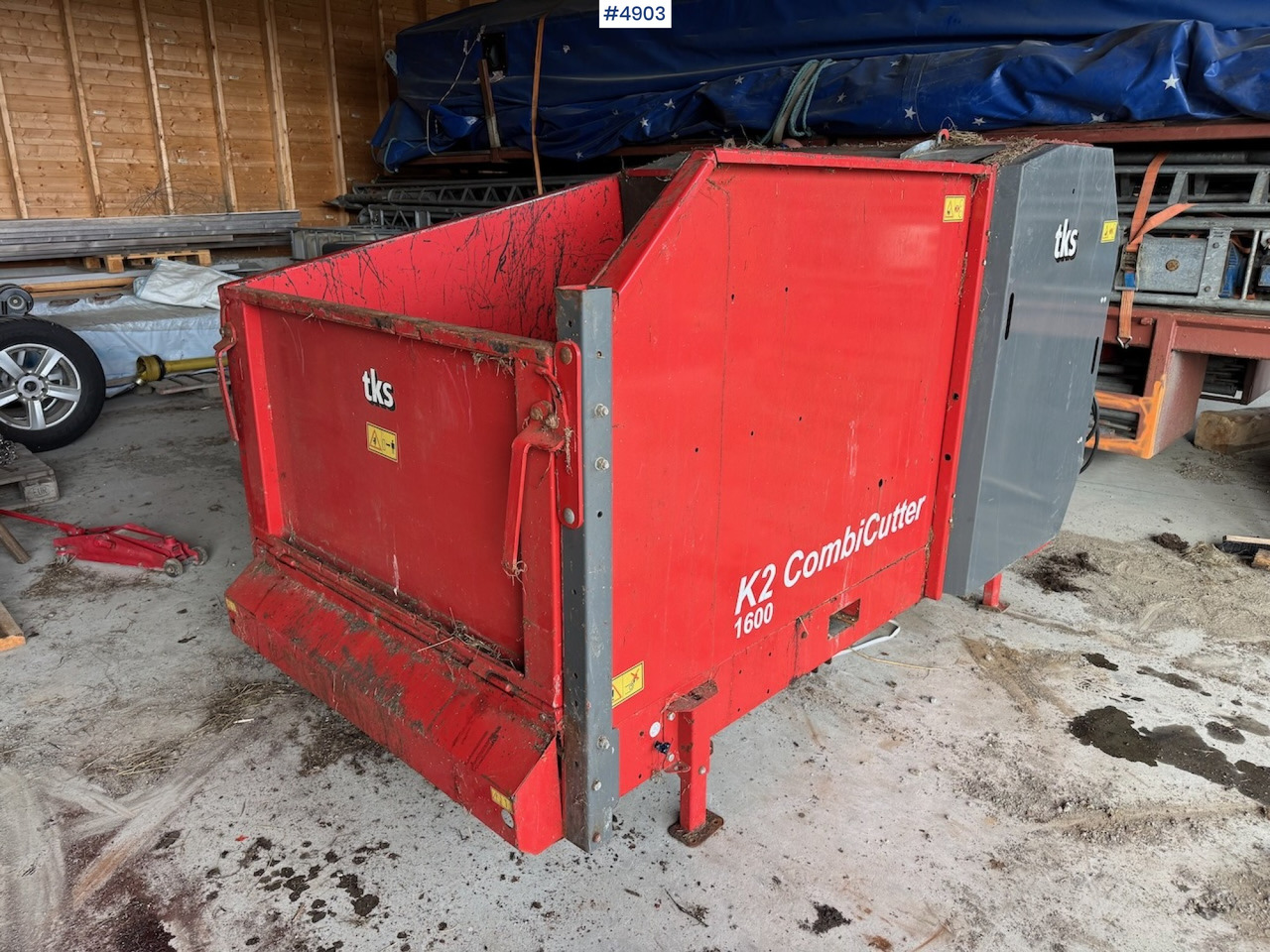 2011 TKS Combi Cutter 1600 - Maquinaria de henificación: foto 3 2011 TKS Combi Cutter 1600 - Maquinaria de henificación: foto 3