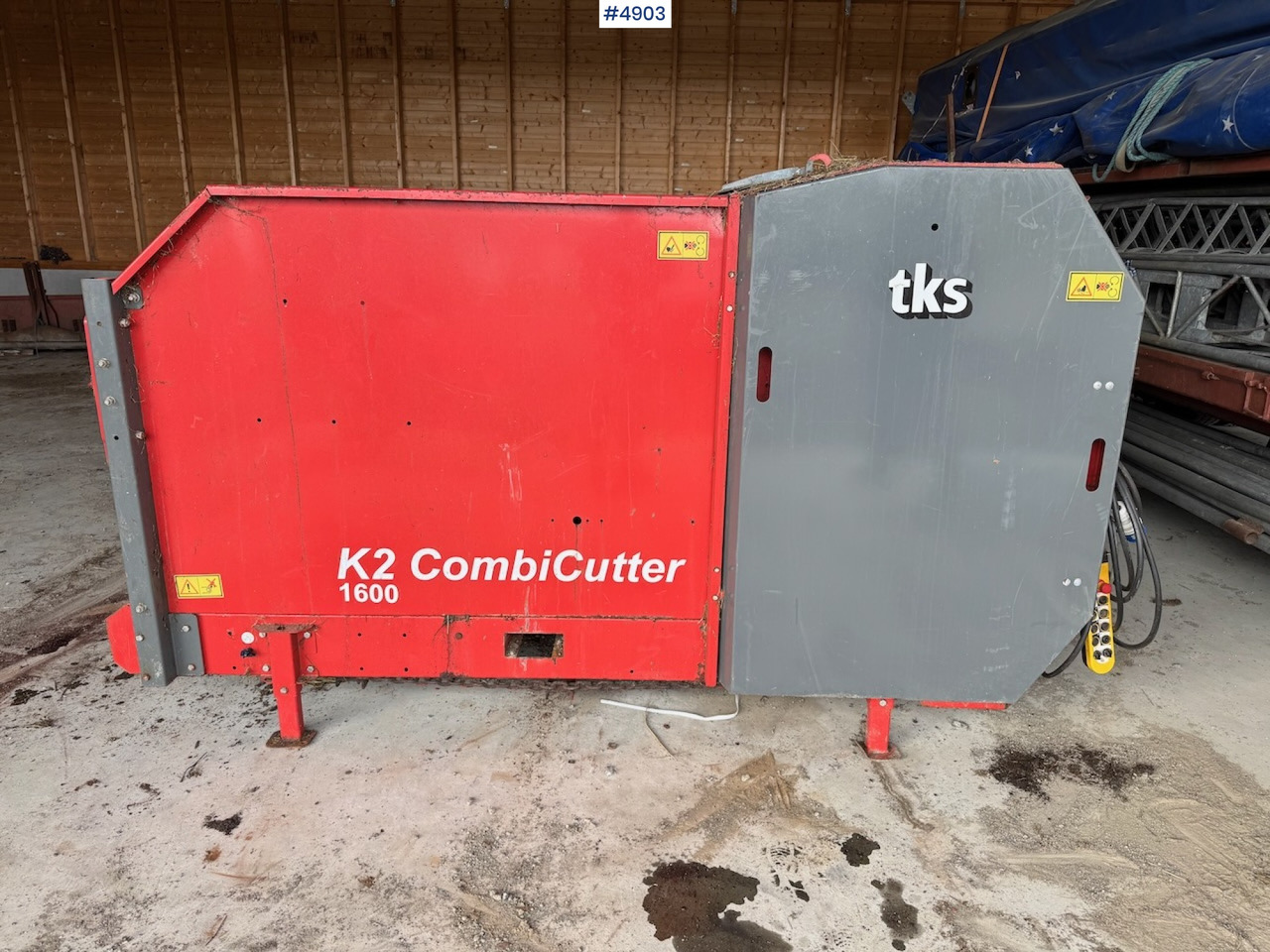 2011 TKS Combi Cutter 1600 - Maquinaria de henificación: foto 2 2011 TKS Combi Cutter 1600 - Maquinaria de henificación: foto 2